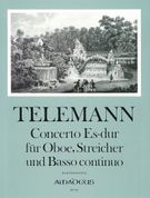 Concerto In Eb Major : For Oboe, Strings and Basso Continuo - Piano reduction.