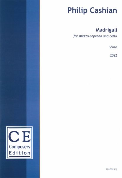 Madrigali : For Mezzo-Soprano and Cello (2022).