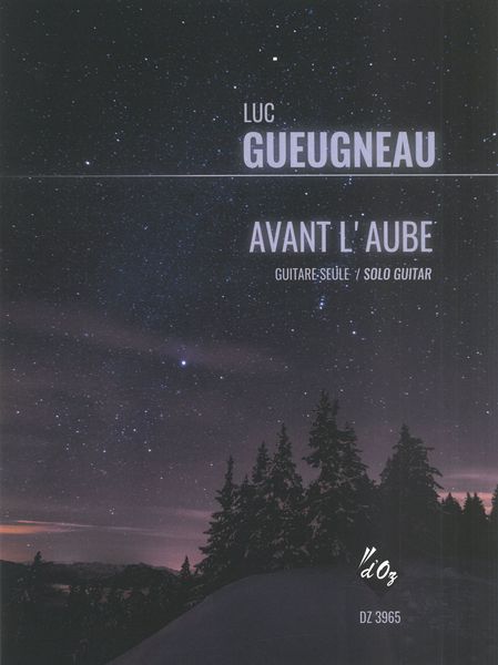 Avant l'Aube : For Solo Guitar.