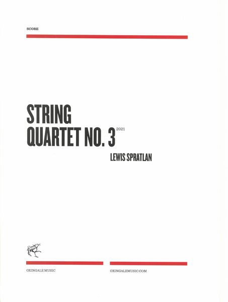 String Quartet No. 3 (2021).