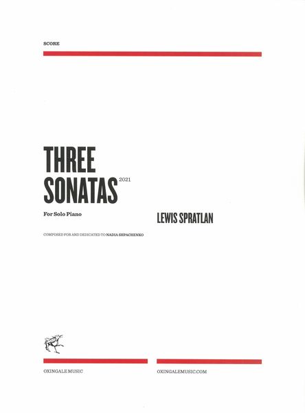 Three Sonatas : For Solo Piano (2021).