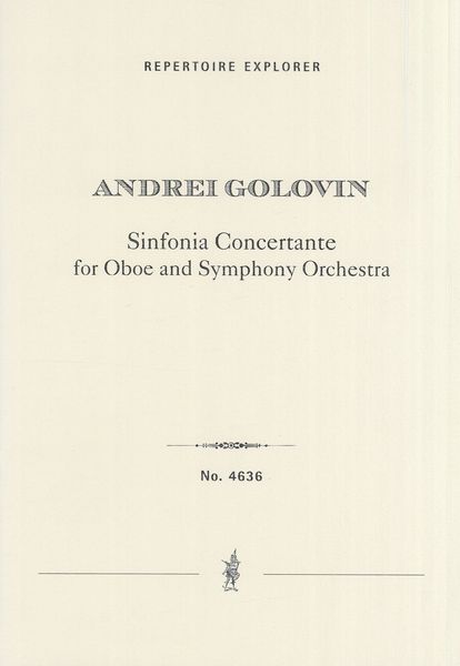 Sinfonia Concertante : For Oboe and Symphony Orchestra (2021).
