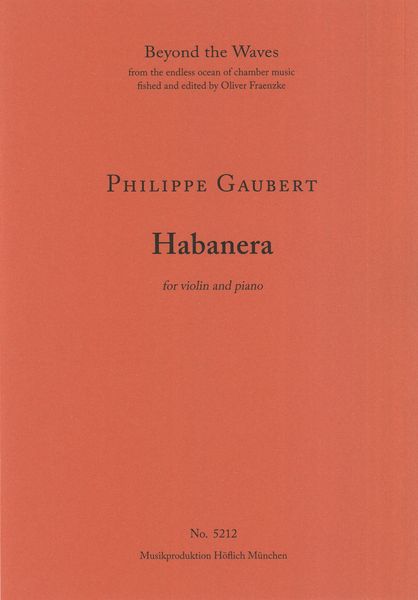 Habanera : For Violin and Piano.