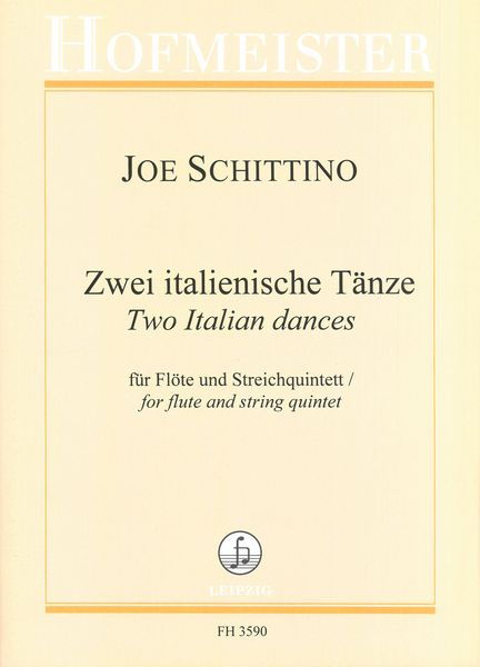 Zwei Italienische Tänze : Für Flöte und Streichquintett (2022).