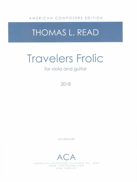 Travelers Frolic : For Viola and Guitar (2019).