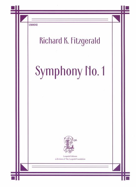 Symphony No. 1 : For Organ (2010).