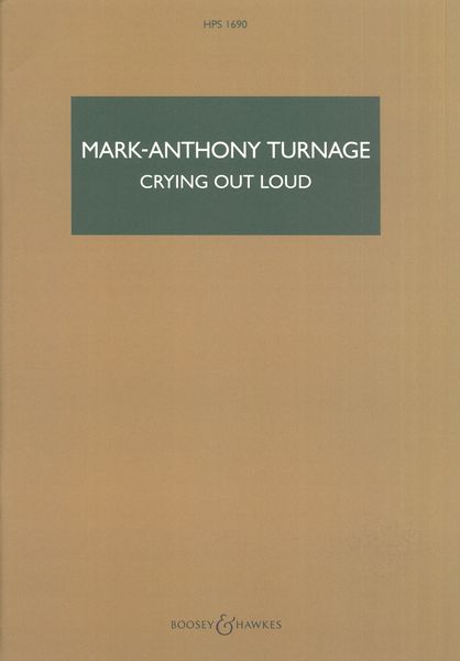 Crying Out Loud : For Large Ensemble (2003).