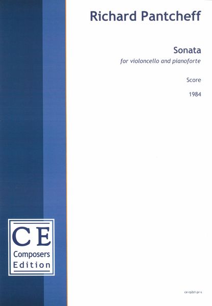 Sonata : For Violoncello and Pianoforte (1984).