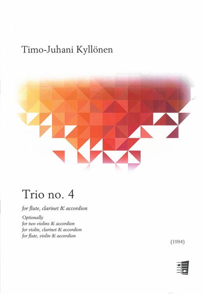 Trio No. 4, Op. 49 : For Flute, Clarinet and Accordion.