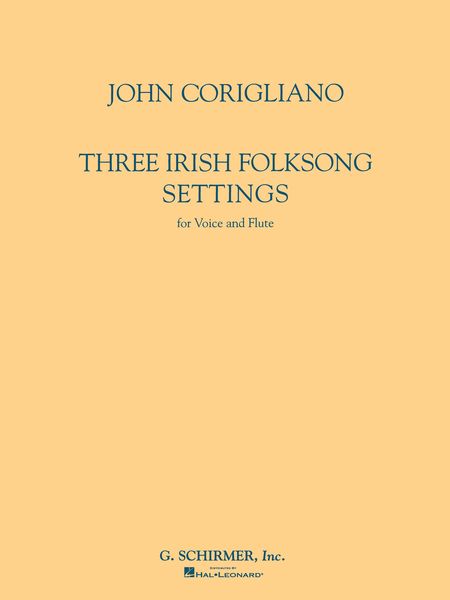 Three Irish Folksong Settings : For Voice And Flute.