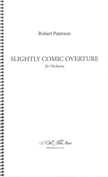 Slightly Comic Overture : For Orchestra (1995-96/2022).