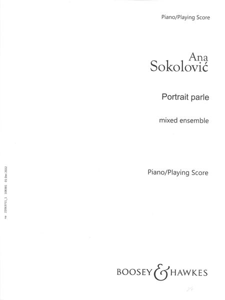Portrait Parle : For Mixed Ensemble (2005).