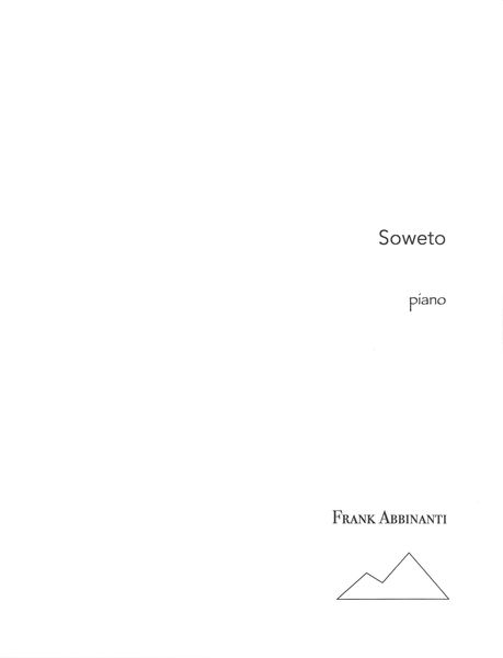 Soweto : For Piano.