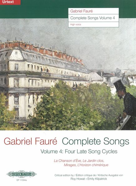 Complete Songs, Vol. 4 - Four Late Song Cycles : For High Voice and Piano.