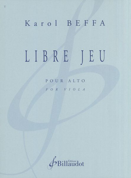 Libre Jeu : Pour Alto.