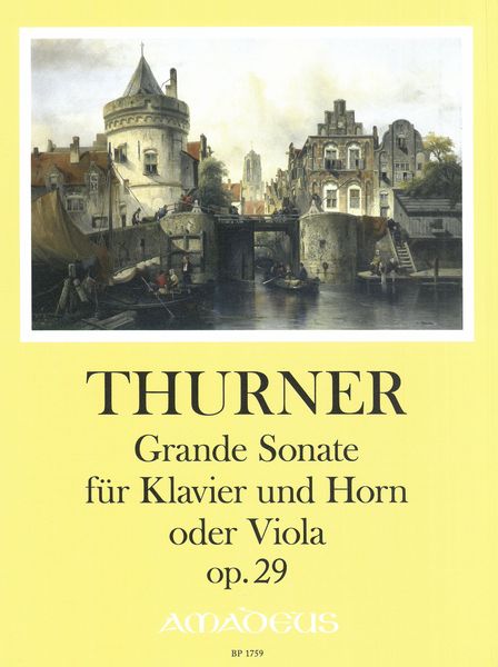 Grande Sonate, Op. 29 : Für Klavier und Horn Oder Viola / edited by Kurt Meier.