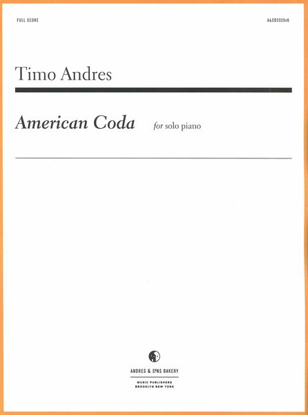 American Coda : For Solo Piano (2020).