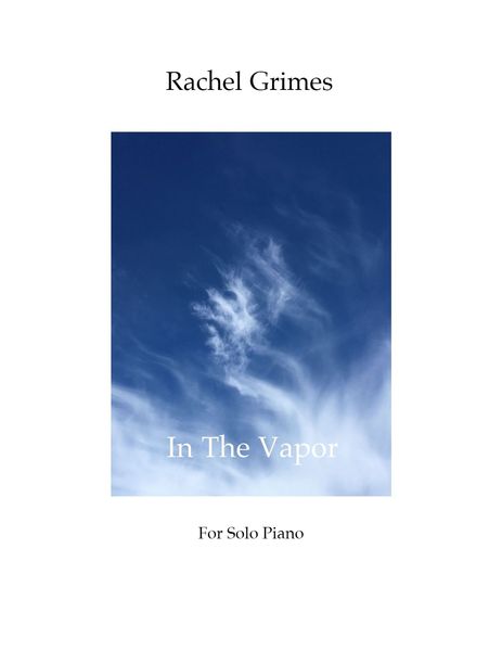 In The Vapor : For Solo Piano [Download].