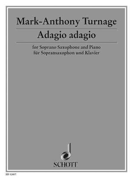 Sarabande : For Soprano Saxophone and Piano.