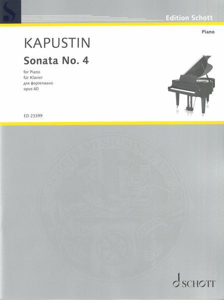 Sonata No. 4, Op. 60 : For Piano (1991).