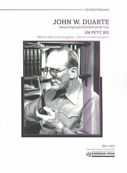 Petit Bis, Op. 92a : For Flute (Or Recorder) and Guitar / Ed. Brian Roberts and John Turner.