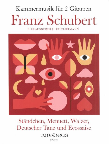 Ständchen, Menuett, Walzer, Deutscher Tanz und Ecossaise : Für Zwei Gitarren.