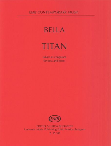 Titan : For Tuba and Piano.