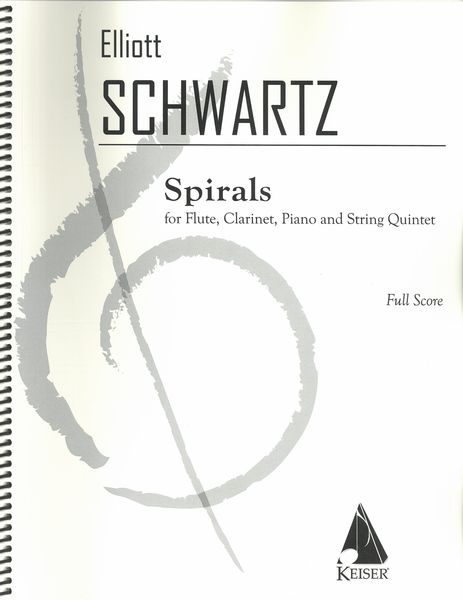 Spirals : For Flute, Clarinet, Piano and String Quintet.