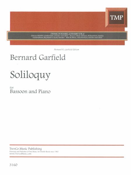 Soliloquy : For Bassoon and Piano.