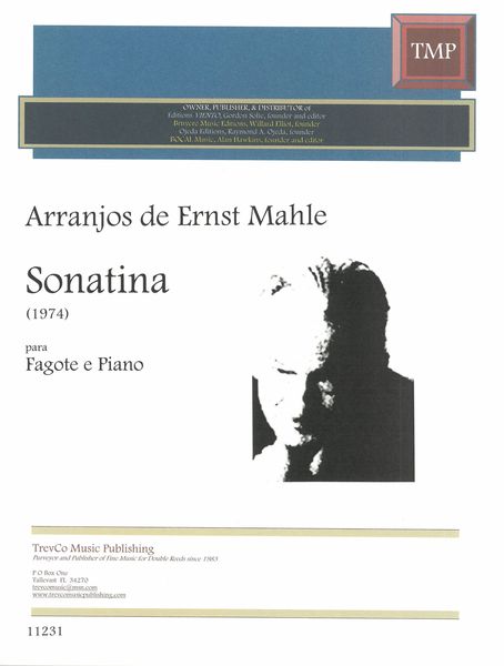 Sonata : For Bassoon and Piano (1974).