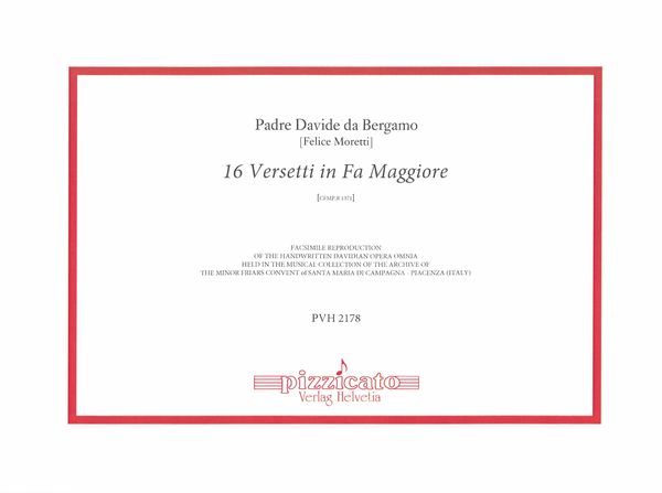 16 Versetti In Fa Maggiore, Cfmp.R 1371.