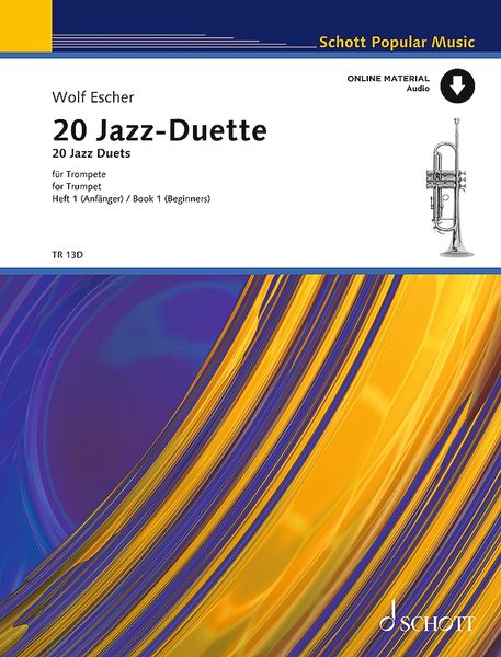 20 Jazz-Duette : Für Trompete - Book 1 (Beginners).