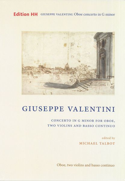 Concerto In G Minor : For Oboe, Two Violins and Basso Continuo / edited by Michael Talbot.