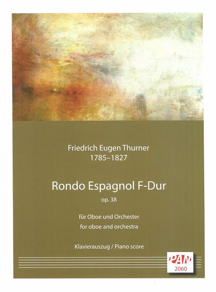 Rondo Espagnol F-Dur, Op. 38 : Für Oboe und Orchester - Piano reduction.