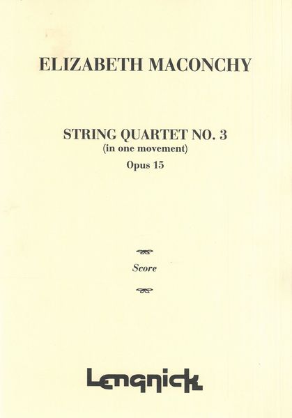 String Quartet No. 3.