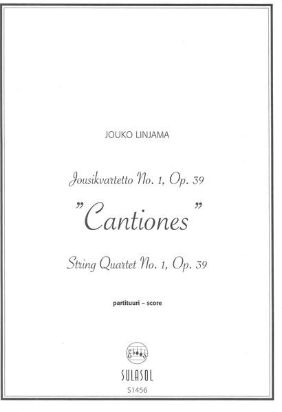 String Quartet No. 1, Op. 39 : Cantiones (1978).