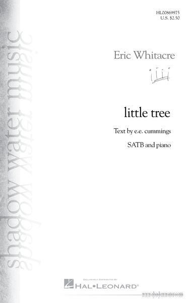 Little Tree : For SATB and Piano.