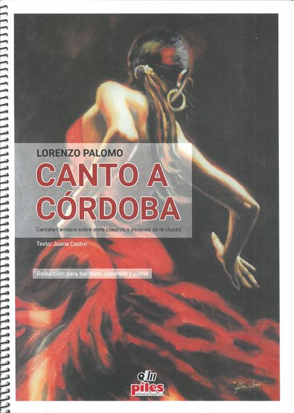 Canto A Córdoba : Reducción Para Baritono, Clarinete Y Piano.