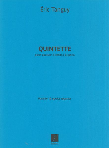 Quintette : Pour Quatuor à Cordes et Piano (2019).