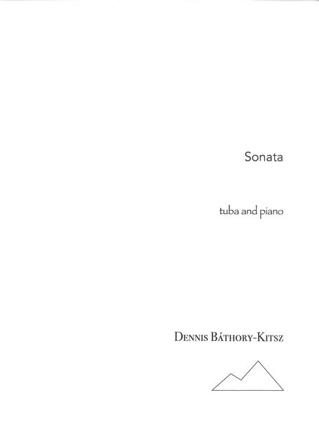 Sonata : For Tuba and Piano.