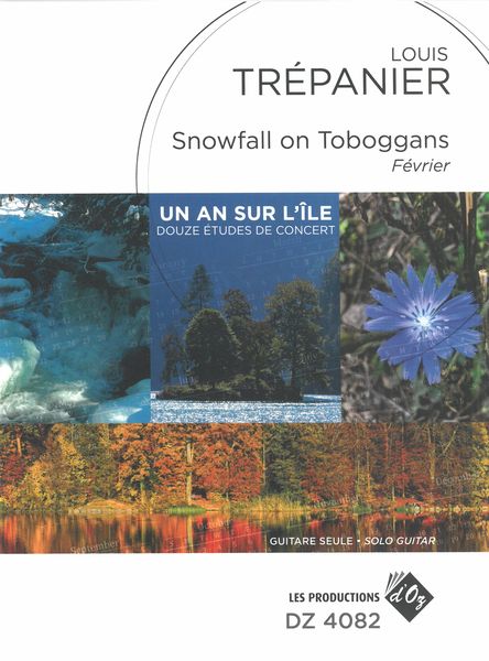 Snowfall On Toboggans - Février : For Solo Guitar.