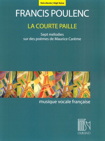 Courte Paille : For High Voice and Piano.