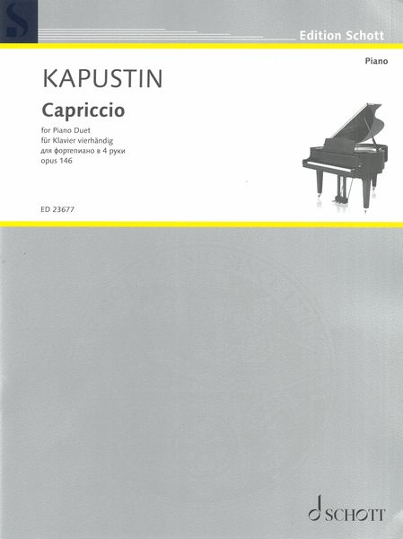 Capriccio, Op. 146 : For Piano Duet (2012).