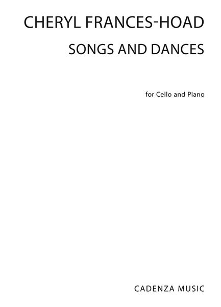 Songs and Dances : For Cello and Piano.