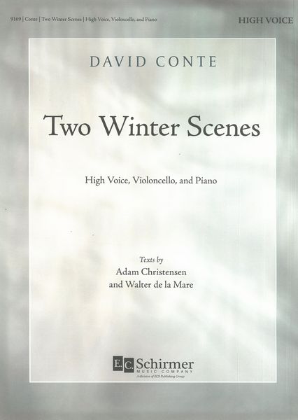 Two Winter Scenes : For High Voice, Violoncello and Piano.