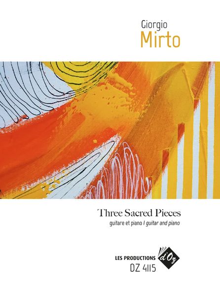Three Sacred Pieces : For Guitar and Piano.
