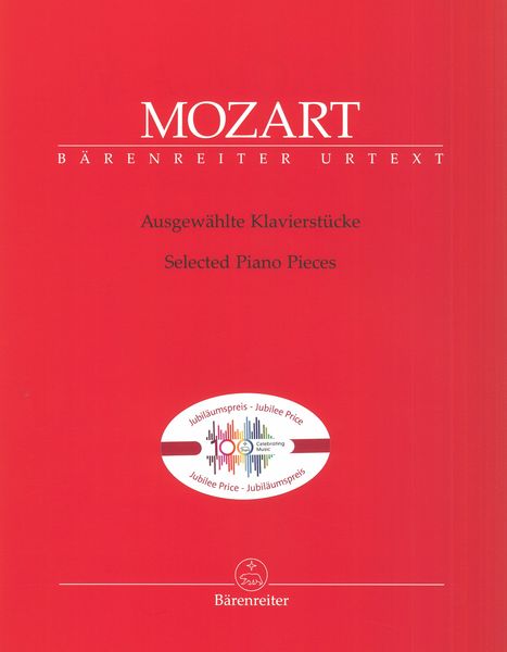 Ausgewählte Klavierstücke = Selected Piano Pieces.