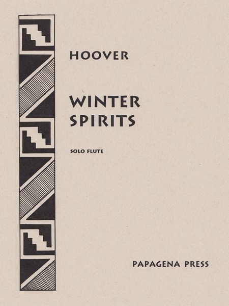 Winter Spirits : For Solo Flute.