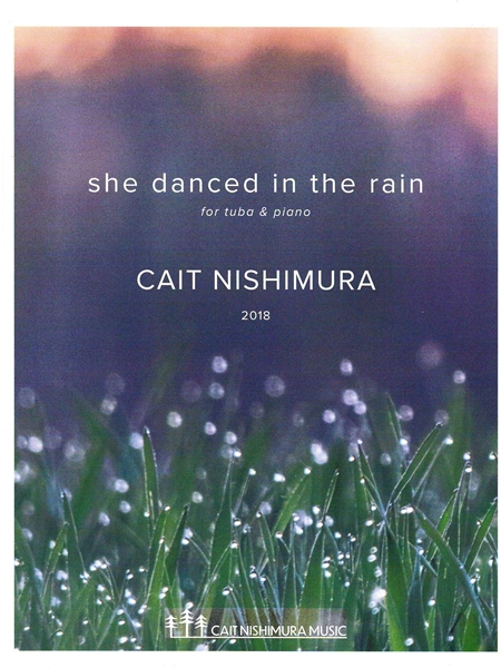 She Danced In The Rain : For Tuba and Piano.