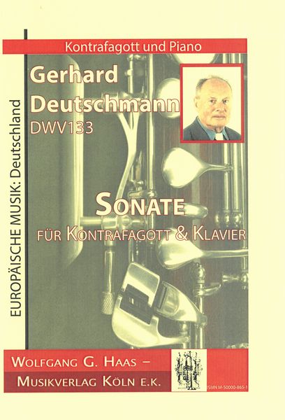 Sonate : Für Kontrafagott und Klavier, DWV 133.